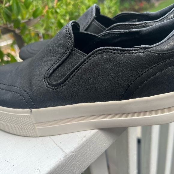 Ash Black and White Slip-On Sneakers with Platform Sole Women's Size 6 Black - Picture 8 of 16